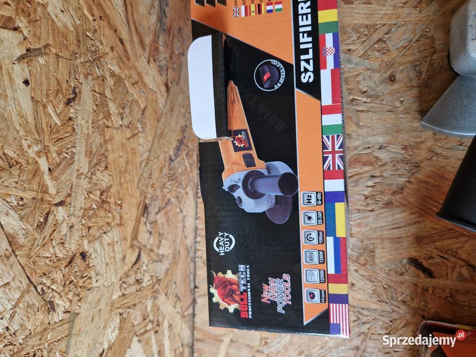 MOCNA SZLIFIERKA KĄTOWA 1350W 125mm KĄTÓWKA Z wielkopolskie Głogowa