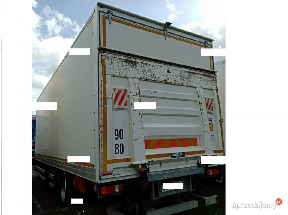 Renault D12 Euro 6 kontener 18 palet winda klapa tempomat Góra Kalwaria