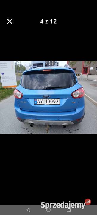 Ford Kuga 44 2009 lakier metallic Puławy