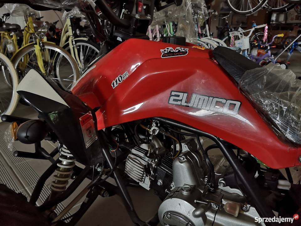 Nowy QUAD Zumico 110 Gwarancja Transport kufry Złocieniec