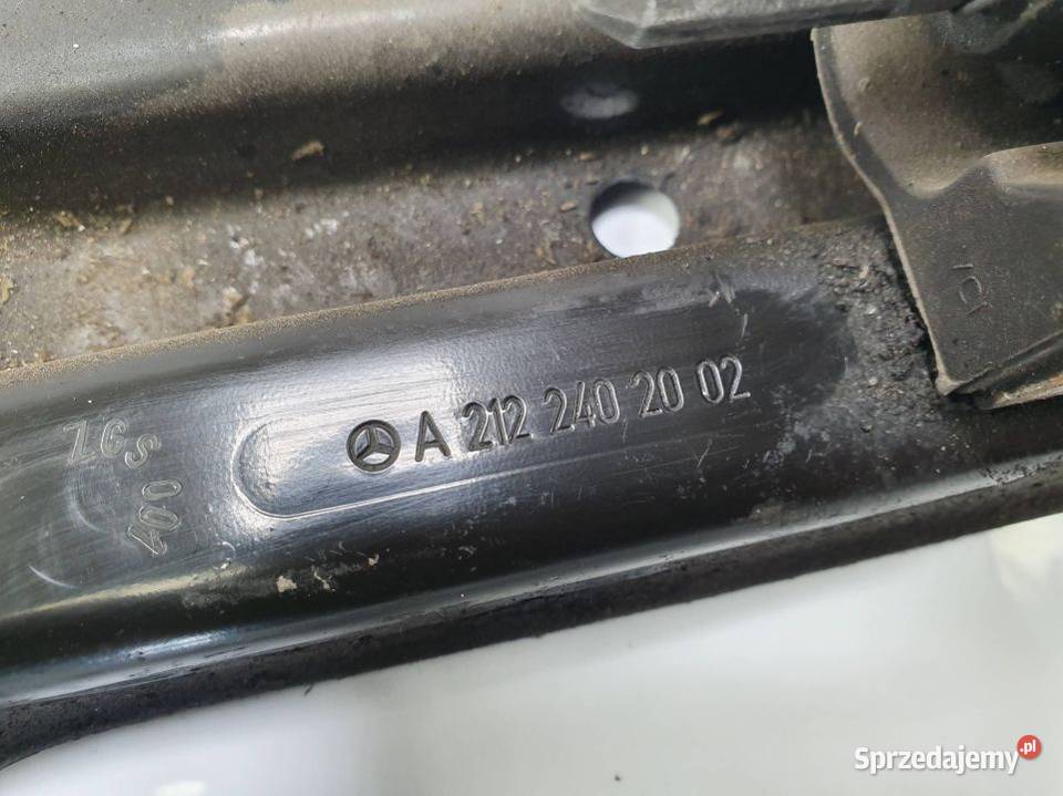 MOCOWANIE SILNIKA MERCEDES EKLASA W212 Lipno