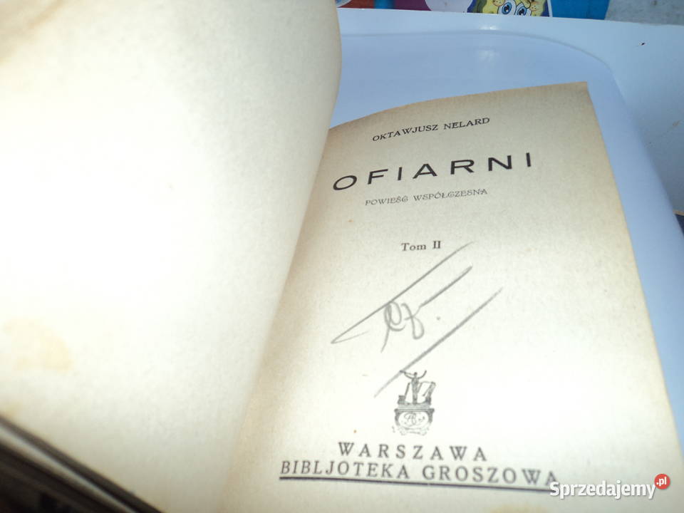 Ofiarni tom 12 Oktawiusz Nerald lata 20ste Nowy Sącz
