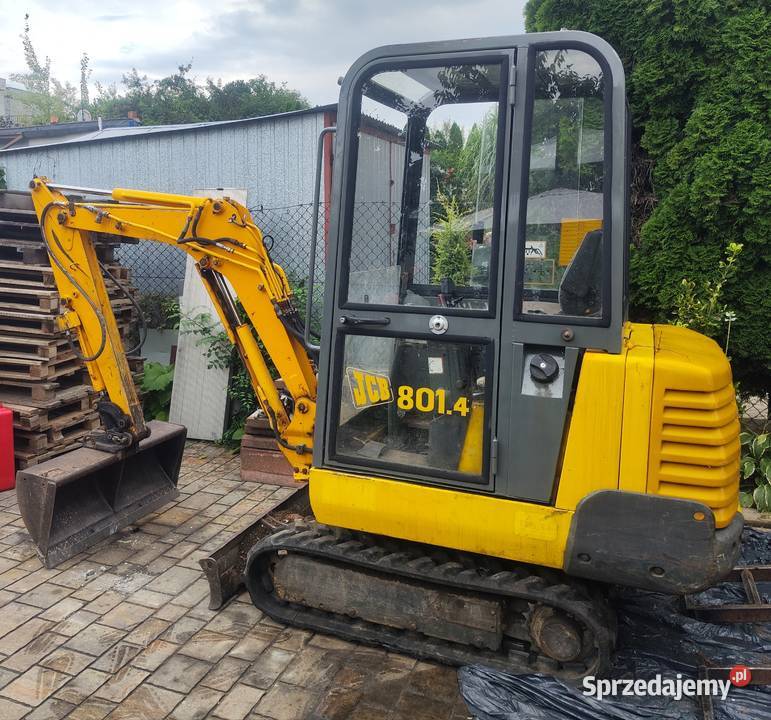 JCB 8014 sprawna minikoparka Yanmar 3cylindry Zgierz sprzedam