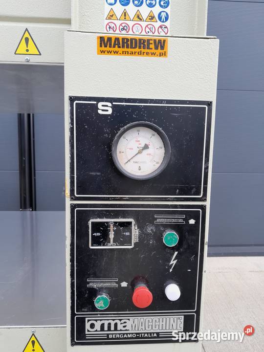 Prasa półkowa Orma 1200x2500 925 Naprawa