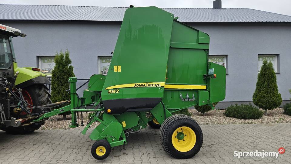 John Deere 592 Siatka 2008r Rotor podawcy Owijanie sznurkiem Gruntowice