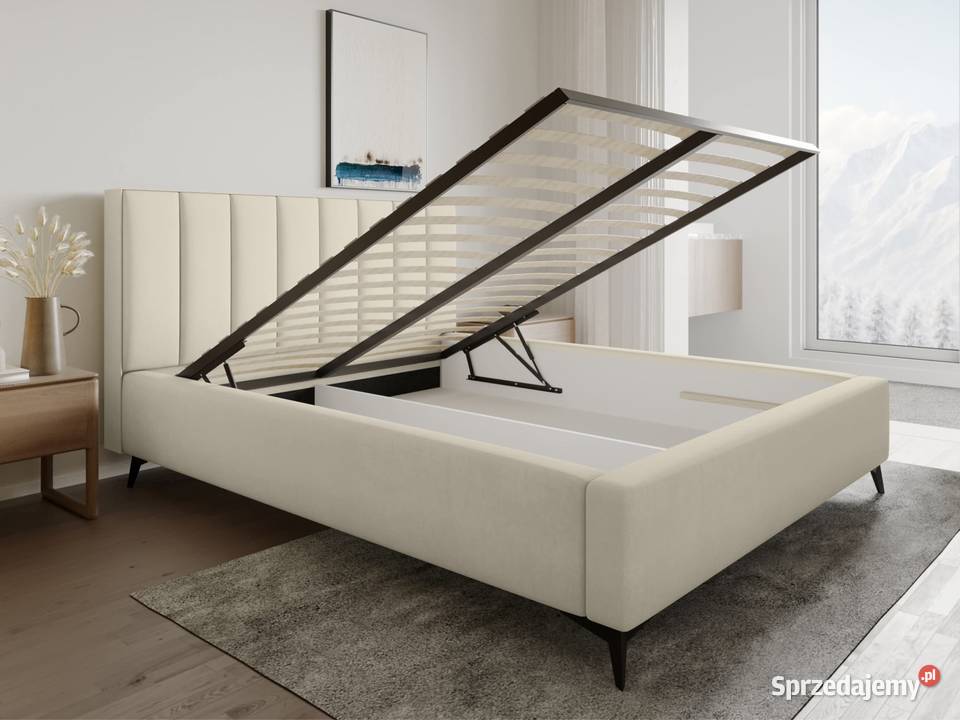 Łóżko sypialniane LUMARO 200x200 Katowice sprzedam