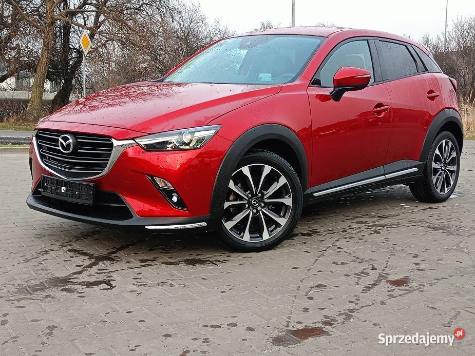 Mazda CX3 20 29000 Przebiegu Full LED Skóra Navi Słupca sprzedam
