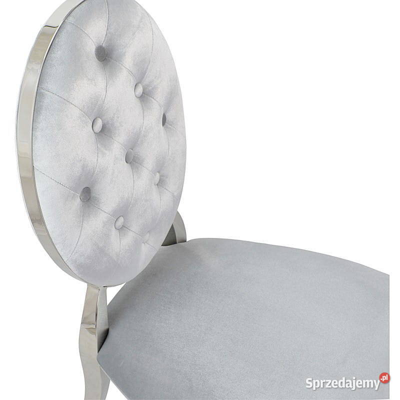Krzesła glamour Ludwik tapicerowane welurowe Warszawa