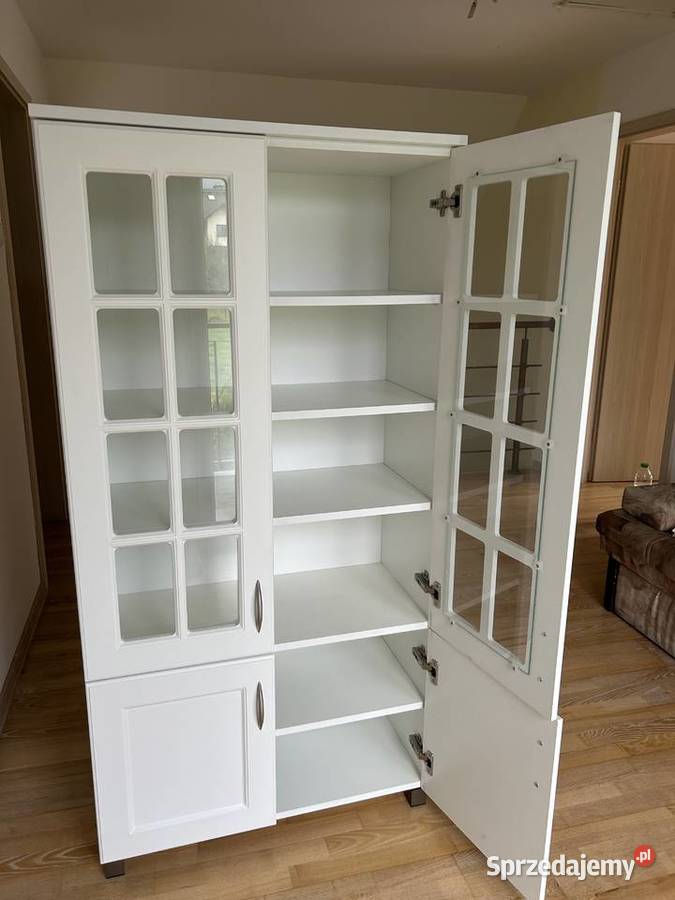 Komoda biała witryna 33.5cm Bielsko-Biała