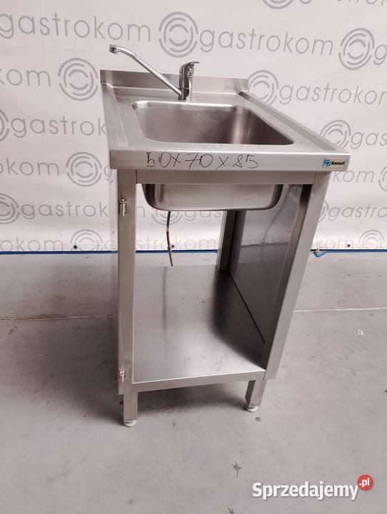 Stół ze zlewem Komat 50x70x85 Gastronomia Wrocław