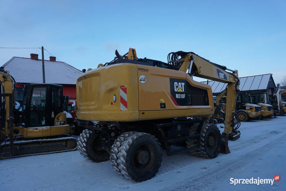 Koparka kołowa CAT M 318 F 2016 świętokrzyskie Jeziorko