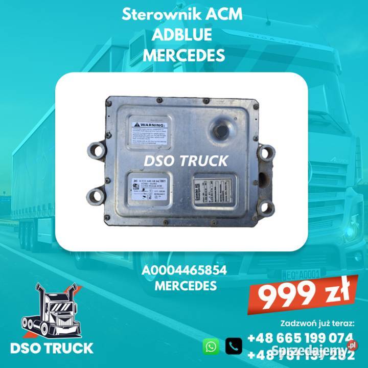Sterownik ACM adblue A0004465854 A0004463954