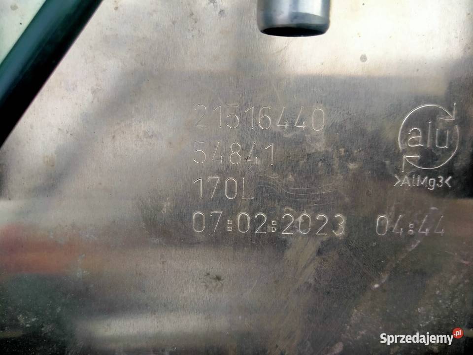 VOLVO FH4 FH5 ZBIORNIK PALIWA 170L 21516440 lubuskie sprzedam