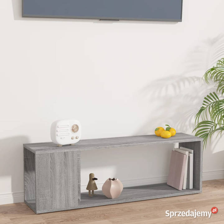 Szafka pod telewizor szary dąb sonoma 100x24x32 mazowieckie
