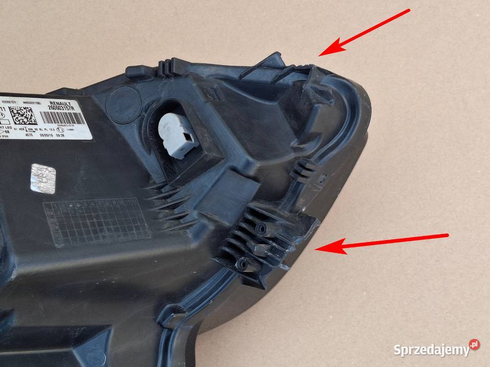 RENAULT MEGANE IV 4 REFLEKTOR LEWY LAMPA LEWA H7 Lampy przednie Bieleń