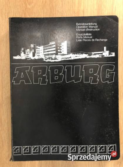 DTR Arburg 320210750 D instrukcja DTR Hydronica Nowosiedlice
