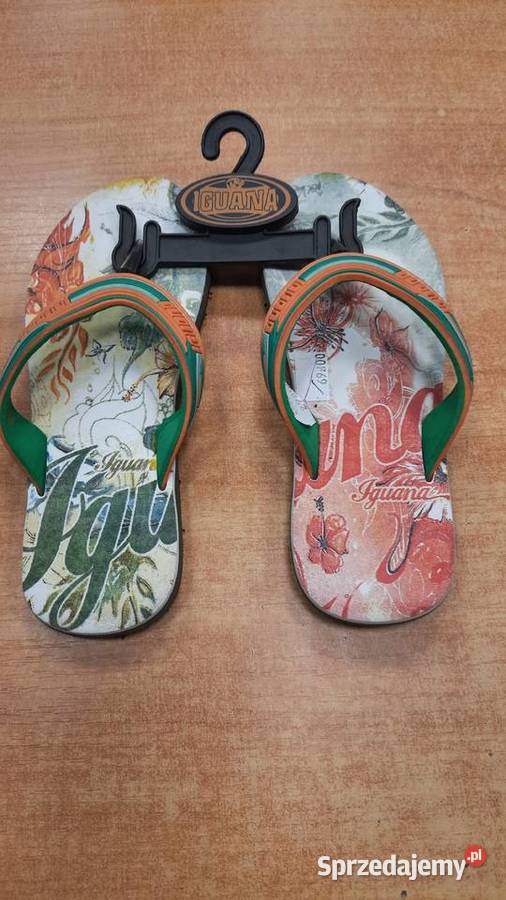 Klapki japonki IGUANA 36 Sandały i klapki Dębica sprzedam