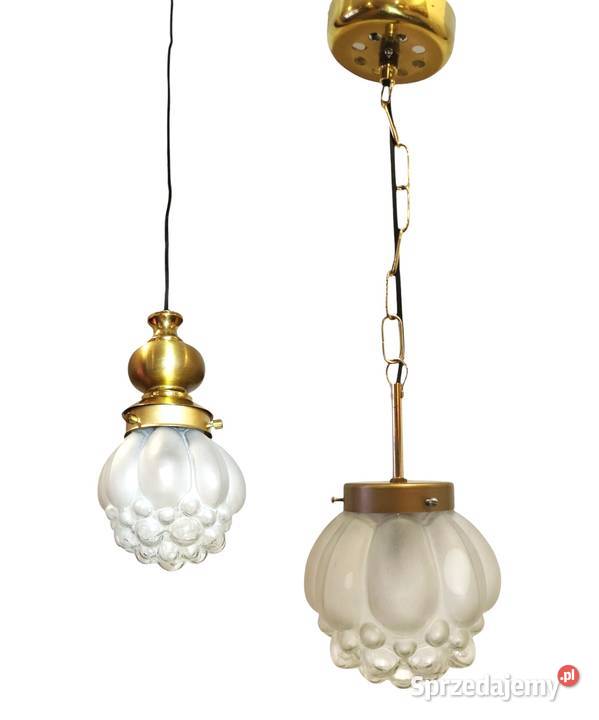 Lampa bubble H Tynell Limburg lata 60 vintage Kalisz
