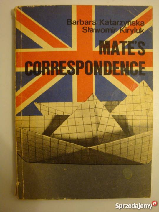 MATES CORRESPONDENCE KATARZYŃSKA KIRYLUK Książki do nauki języka obcego Elbląg