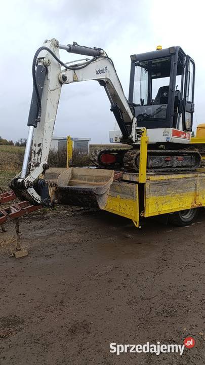 Mini koparka gąsienicowa bobcat 331 32t dużą Cisie