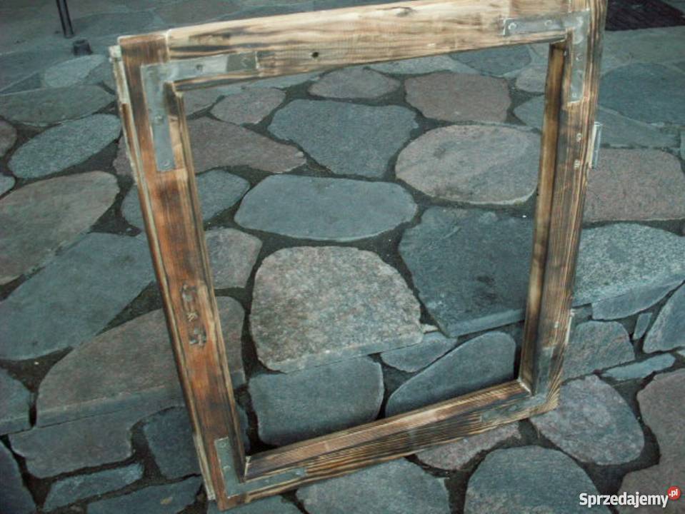 Rama okienna lustro aranżacja wnętrz 60x49 Ełk