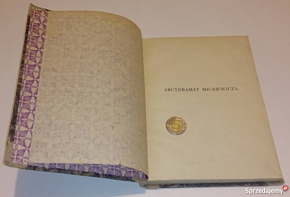 Wacław Kubacki Arcydramat Mickiewicza Książka Rogoźnik sprzedam