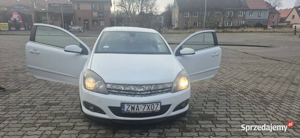 Opel astra H GTC 2008 140 skóry Klimatyzacja poduszka powietrzna Astra Wałcz
