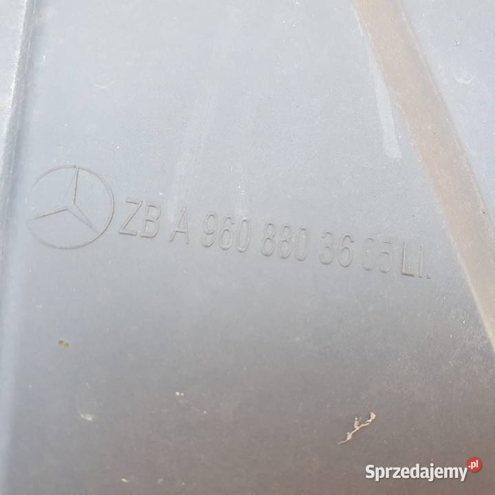 MERCEDES ACTROS MP4 SPOILER OWIEWKA ZDERZAKA Bieleń