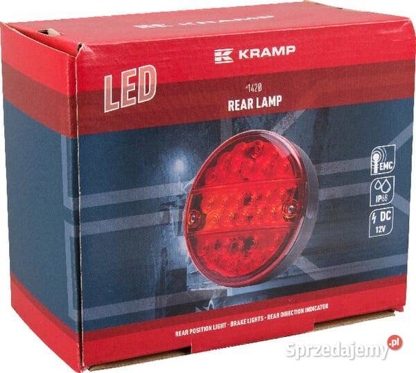 Lampa tylna zespolona LED okrągła 12V Kamionna sprzedam