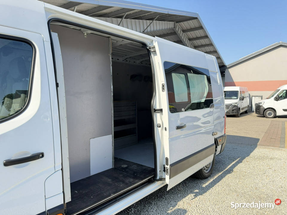 Renault Master L3H2 brygadówka 5osobowa doka 150 biały Warszawa