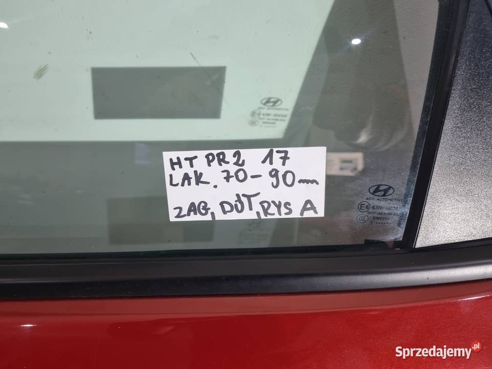 DRZWI LEWYTYŁ HYUNDAI TUCSON III 1520 Skierniewice