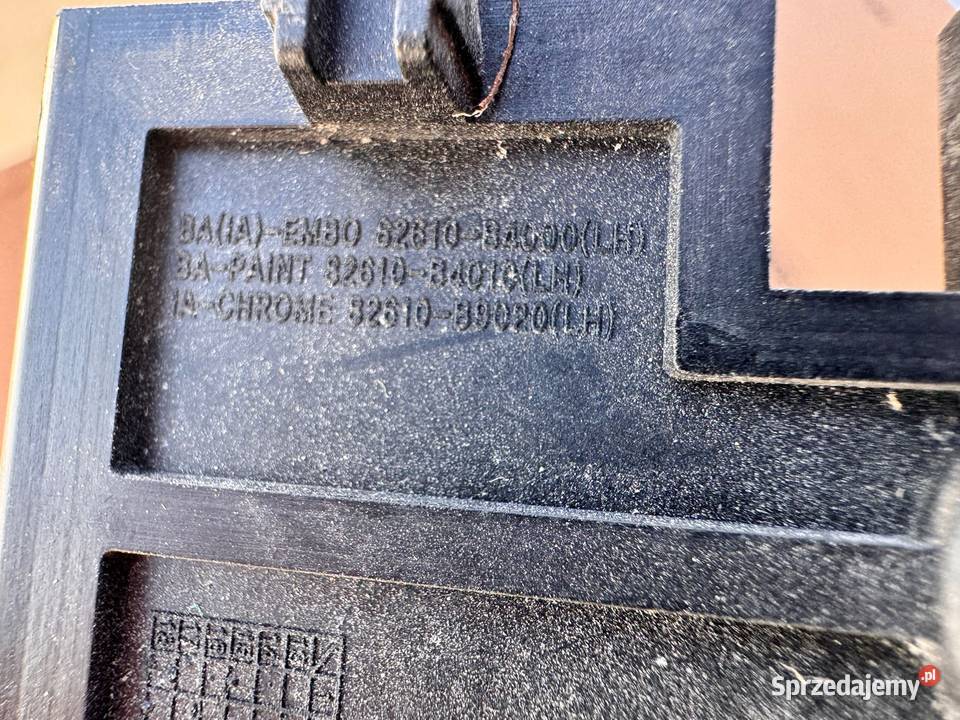 KLAMKA WEWNĘTRZNA DRZWI LEWA PRZÓD Hyundai i10 Brzesko