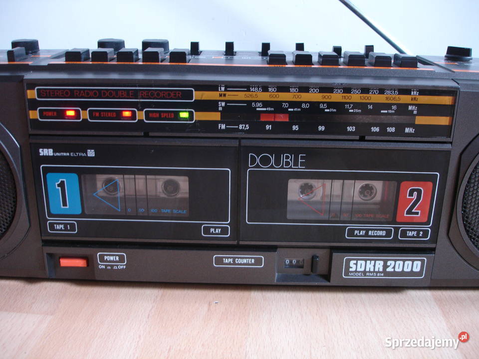 Radiomagnetofon SDKR 2000 RMS814 Zielona Góra