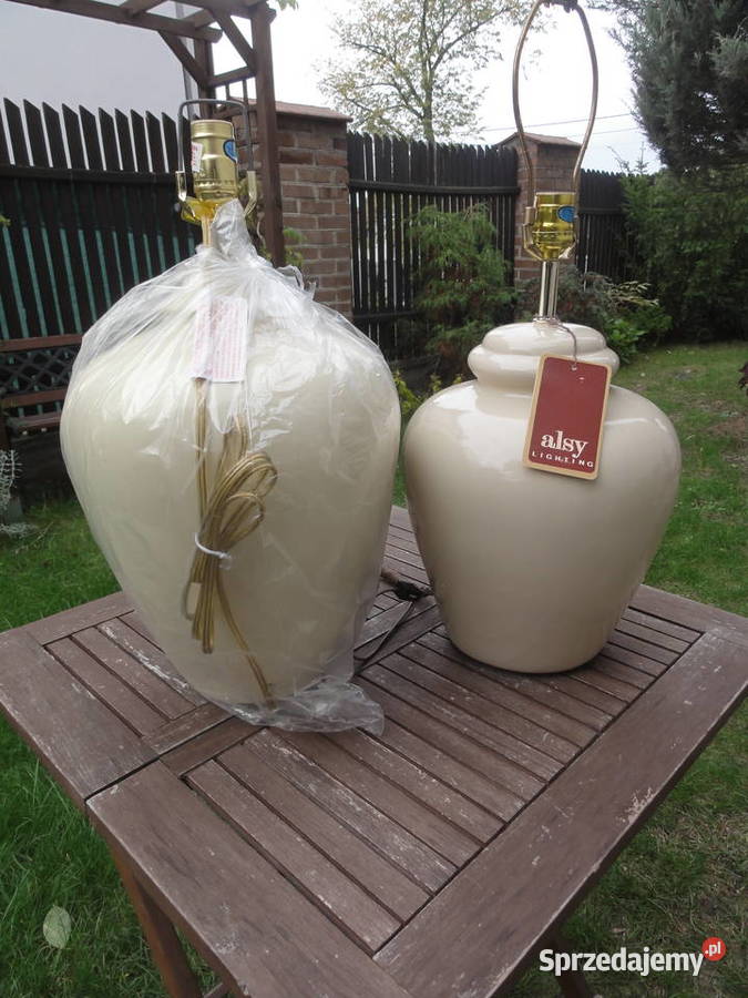 Piękna stylowa amerykańska lampa do sypialni mazowieckie Warszawa