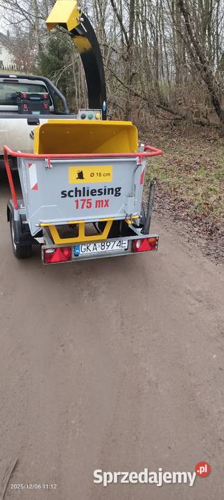 Rębak schliesing 175 mx 750 16 rozdrabniacz pomorskie Mirachowo