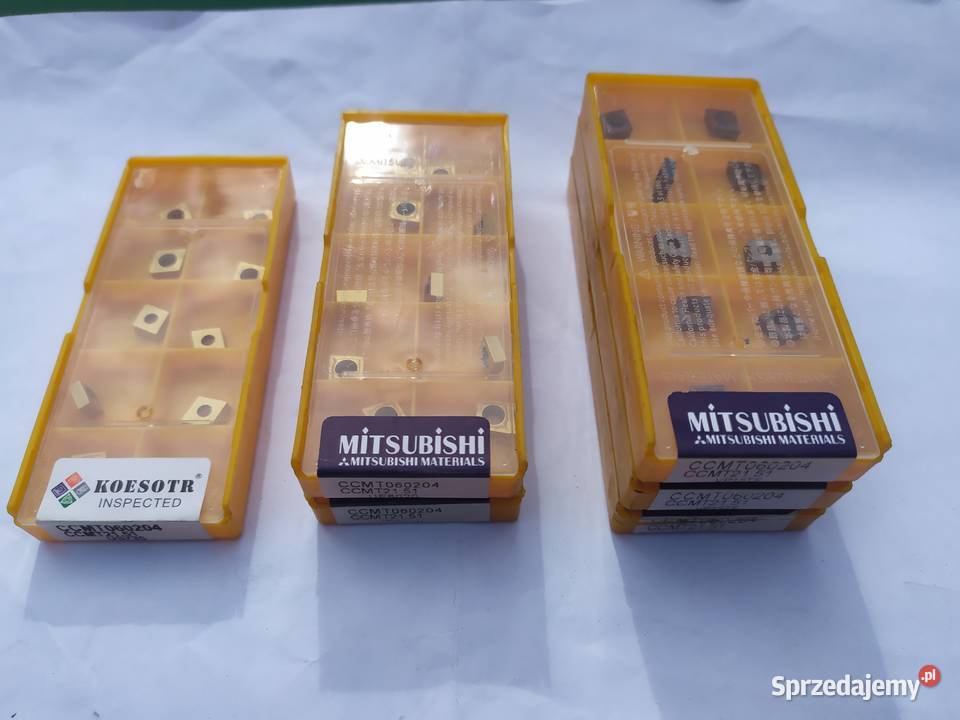 Płytki do noży Tokarskich Mitsubishi Pozostałe Stare Faszczyce sprzedam