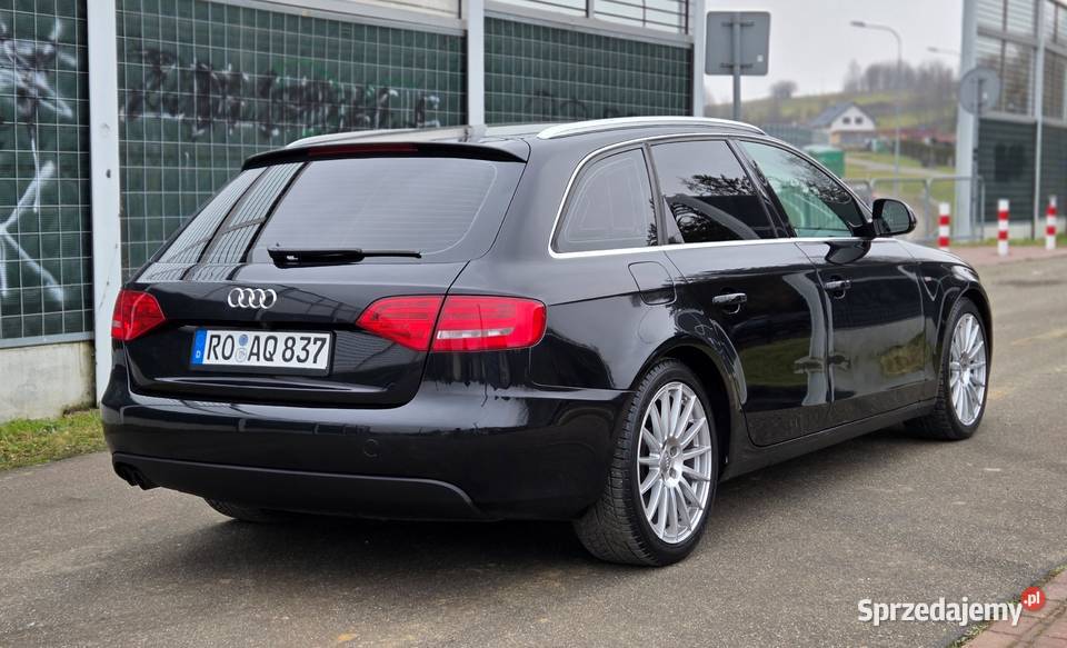 AUDI A4 B8 20TDI 170 CR 2009r QUATTRO SLine podkarpackie Humniska