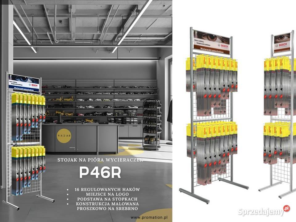Stojak do piór wycieraczek ekspozytor Gdańsk sprzedam