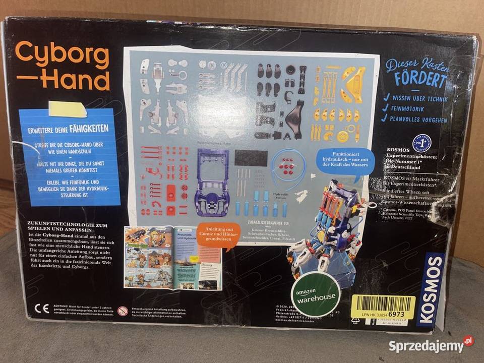 Zestaw edukacyjny Ręka Cyborga Kosmos Kraków