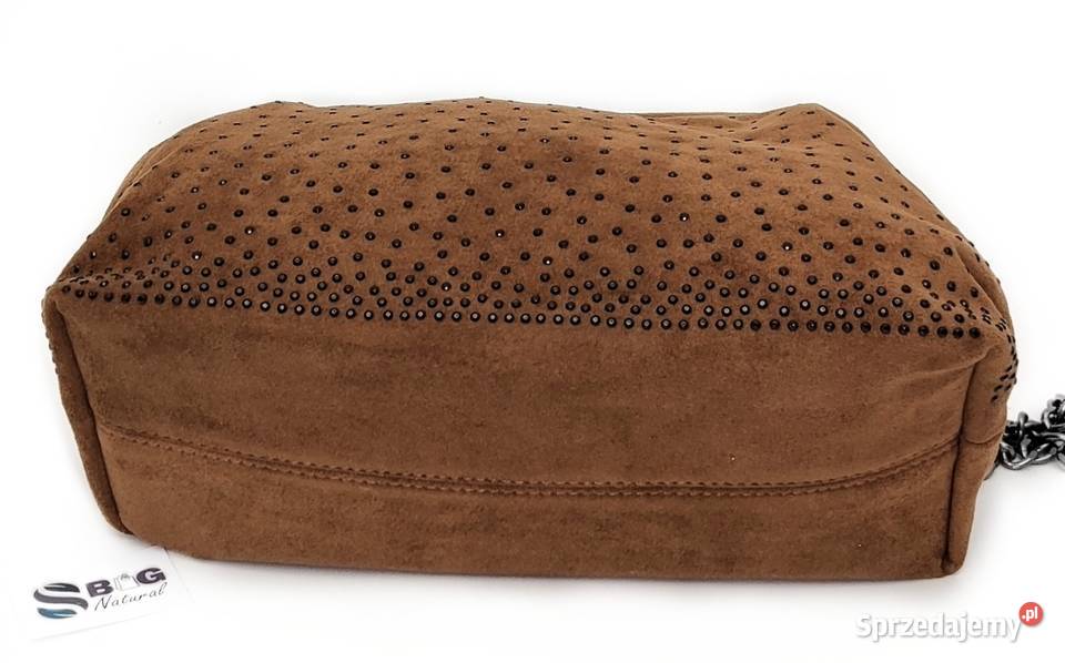 Torebka Listonoszka Kopertówka Cynamonowy Brąz łódzkie Łódź sprzedam