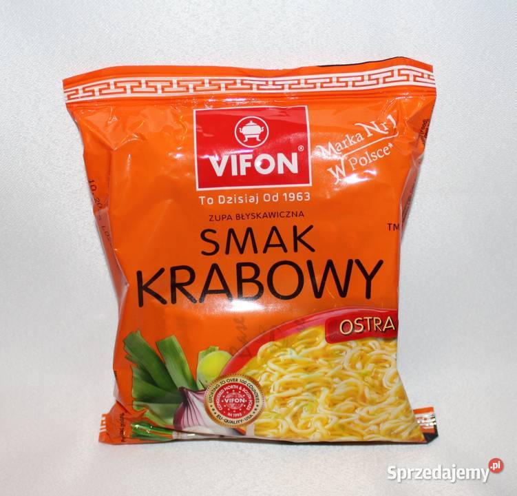 Vifon zupa smak krabowy zupka chińska krabowa