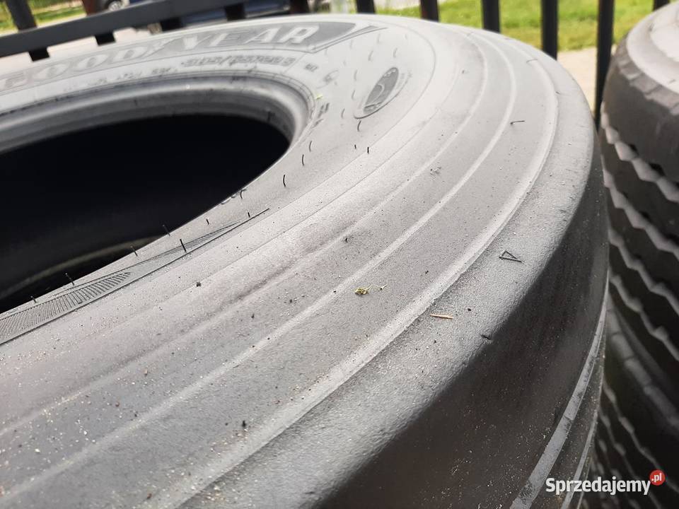 4x Opona używana ciężarowa 38565R225 GOODYEAR Goodyear Ciężarowe podlaskie Zaścianki