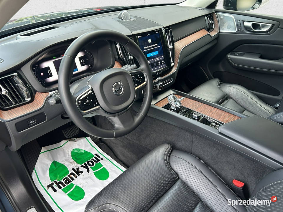Volvo XC 60 B5 B AWD Ultimate Dark Z Polskiego asystent pasa ruchu Warszawa