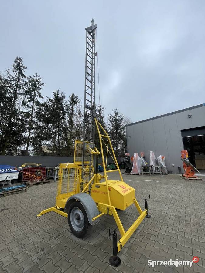 Winda Budowlana wyciąg HERZOG Junior 200 HD na Ślesin