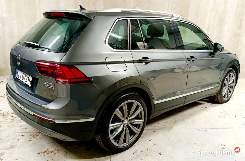 Volkswagen Tiguan II 20 TDI DSG 4 motion relingi dachowe małopolskie