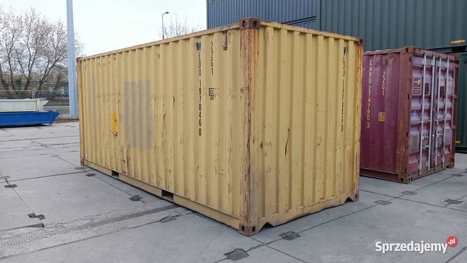 Kontener morski 20 DV 6 metrowy Sprzedam Rzeszów sprzedam