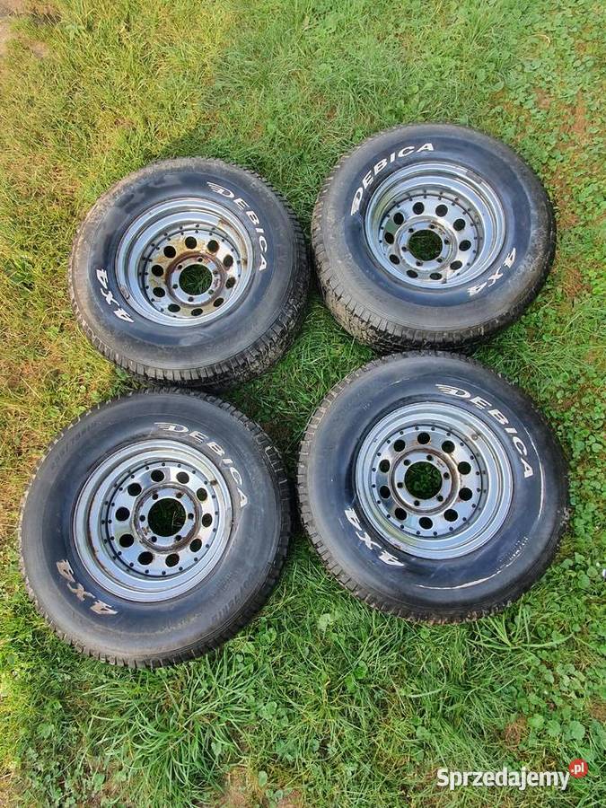 Komplet koła stalowe chrom Mangels USA 15x8 podkarpackie Sietesz
