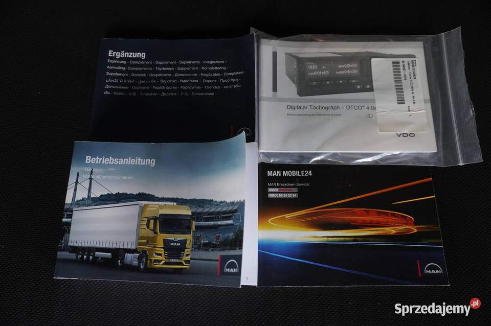 Ciągnik Siodłowy MAN TGX 18510 4x2 Kab sypialna 12419cm3