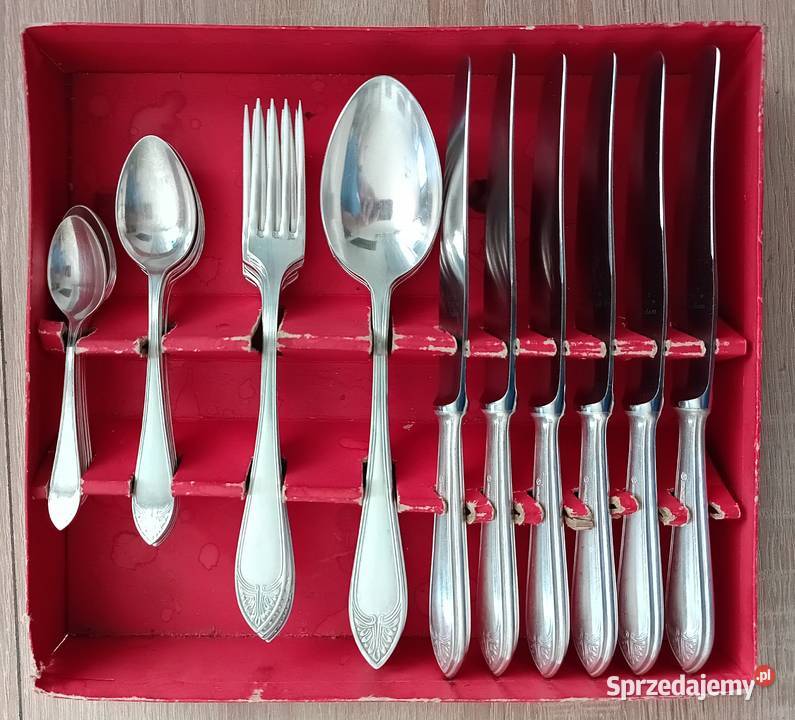 HEFRA srebrne sztućce z lat 70tych