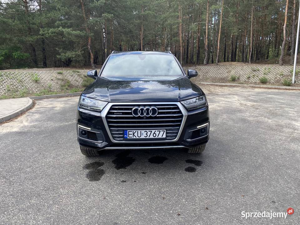Audi Q7 etron quattro S line 30 V6 TDI Plugin nieuszkodzony mazowieckie Warszawa